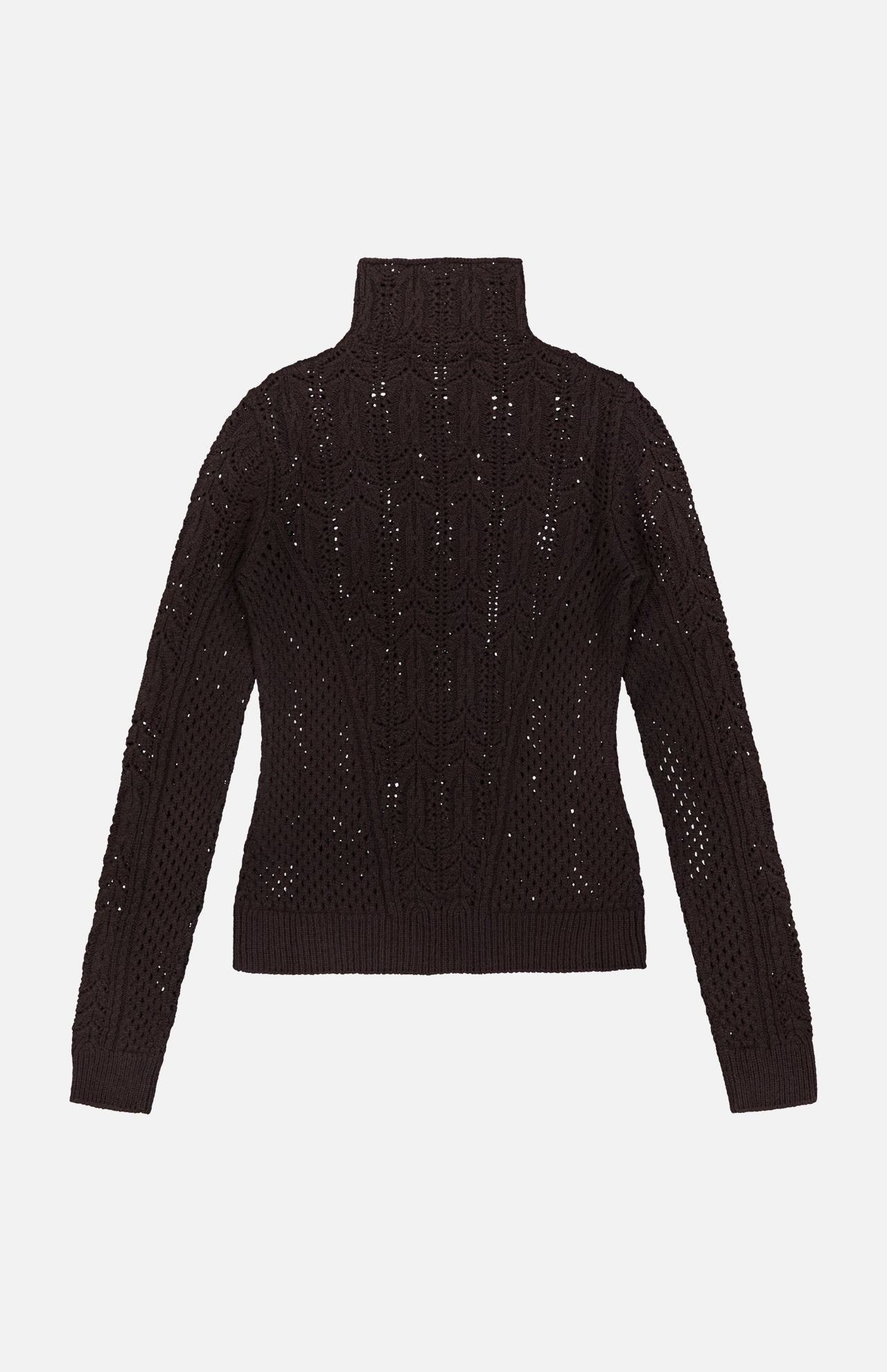 Pointelle Turtleneck Sweater (14726938263915)