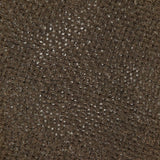 Close-up of the textured, openwork fabric on the RALPH LAUREN COLLECTION Metallic Mesh Boatneck Long Sleeve Pullover, showing its loosely-woven mesh with visible holes and fibers.