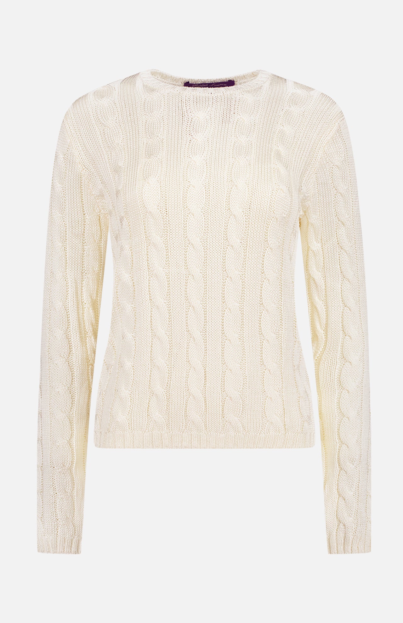 Long Sleeve Crew Cable Sweater (14620488499563)