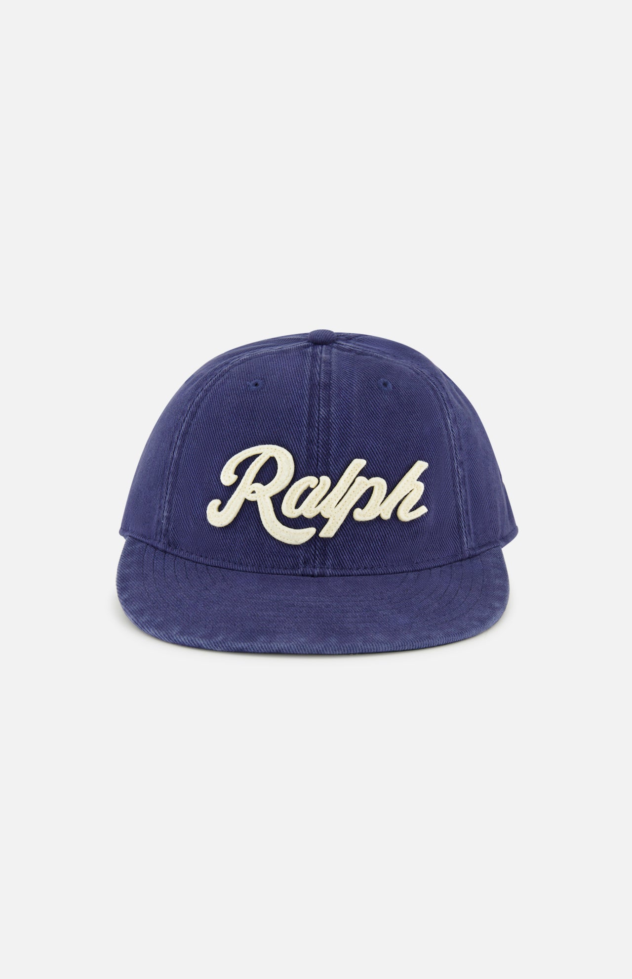 Crafted by RALPH LAUREN POLO, the Cotton Twill Baseball Cap showcases “Ralph” in bold, cream-colored cursive across the front and features a classic leather strap for adjustable comfort.