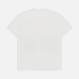 The RALPH LAUREN POLO Jersey Knit Novelty Denim Bear T-Shirt is displayed flat with the back side facing up, set against a white background.