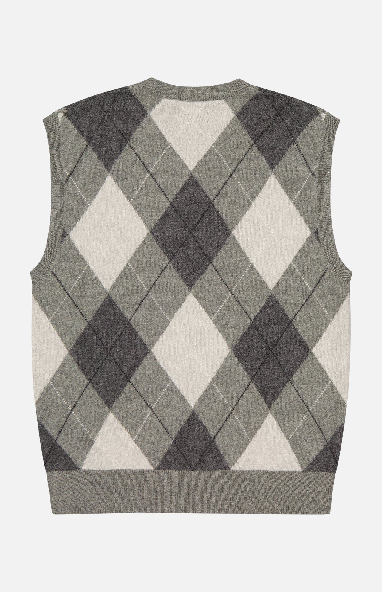 12GG Cash Argyle Pullover Vest (7482913652851)