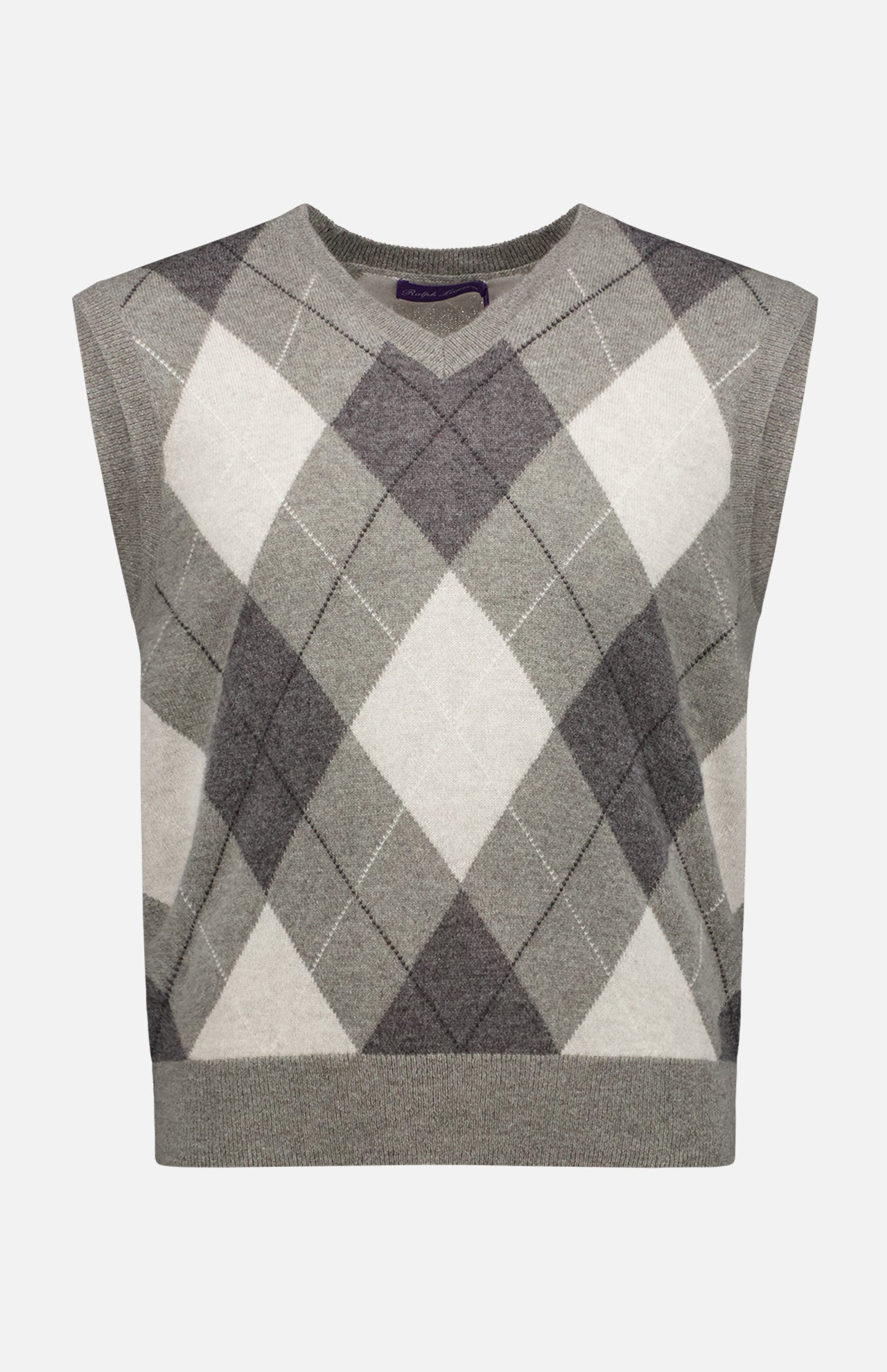 12GG Cash Argyle Pullover Vest (7482913652851)
