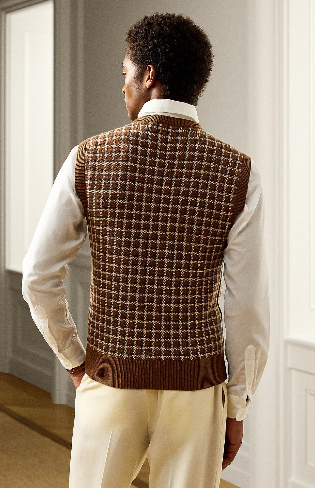12GG Check Plaid Vest (14620488106347)