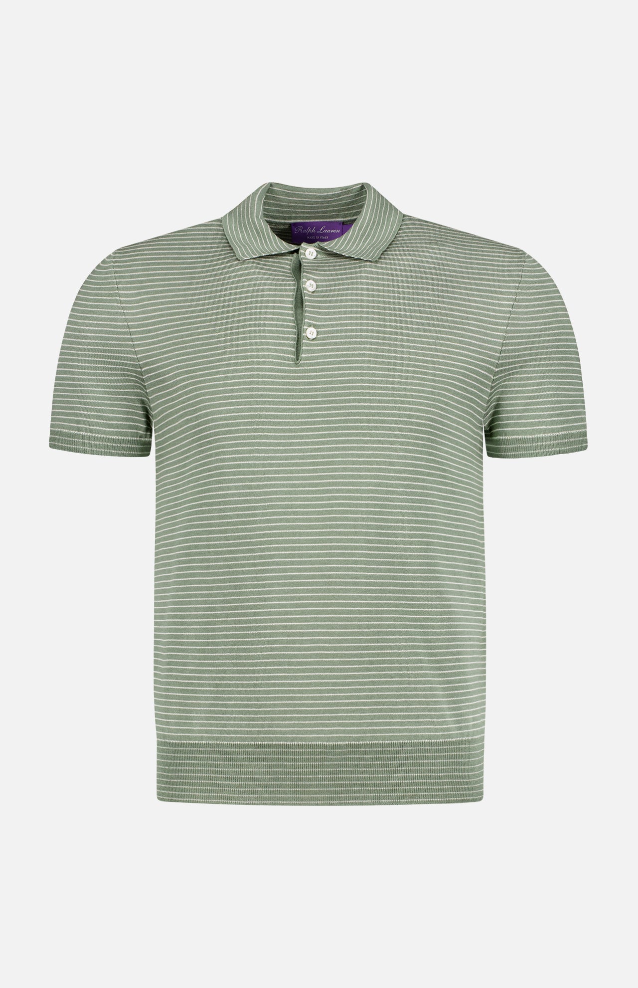 18GG Silk Cotton Short Sleeve Polo Pullover (14620487745899)