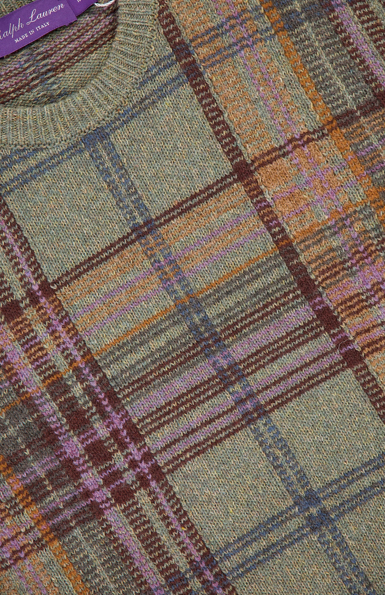 7GG Plaid Long Sleeve Pullover (14620487942507)