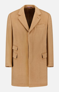 RALPH LAUREN PURPLE LABELBrushed Wool Top CoatA.K. Rikk's