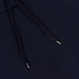 Cotton Cashmere Long Sleeve Hoodie Pullover