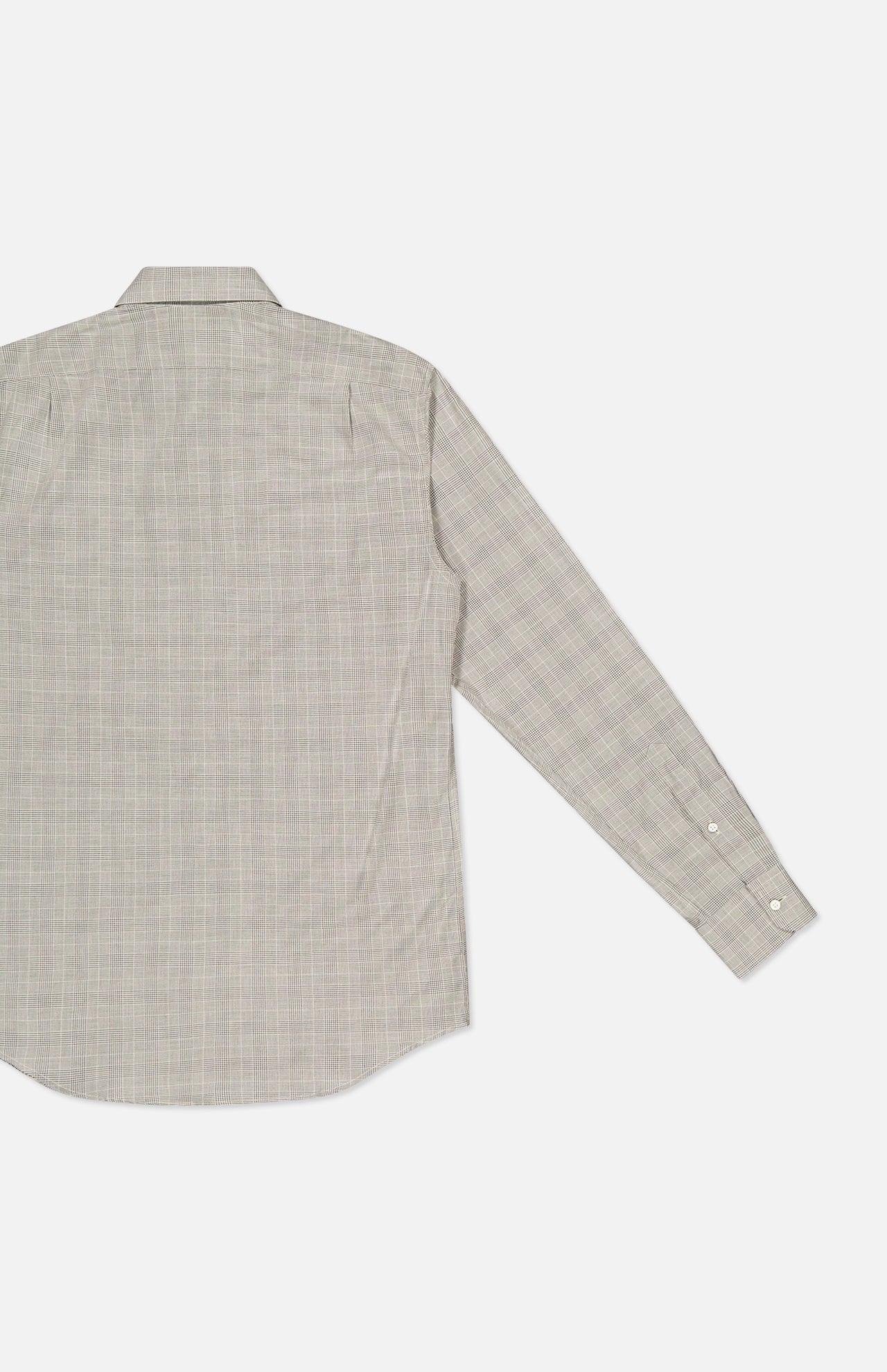 Cotton Glen Check Long Sleeve Sport Shirt (7482913816691)