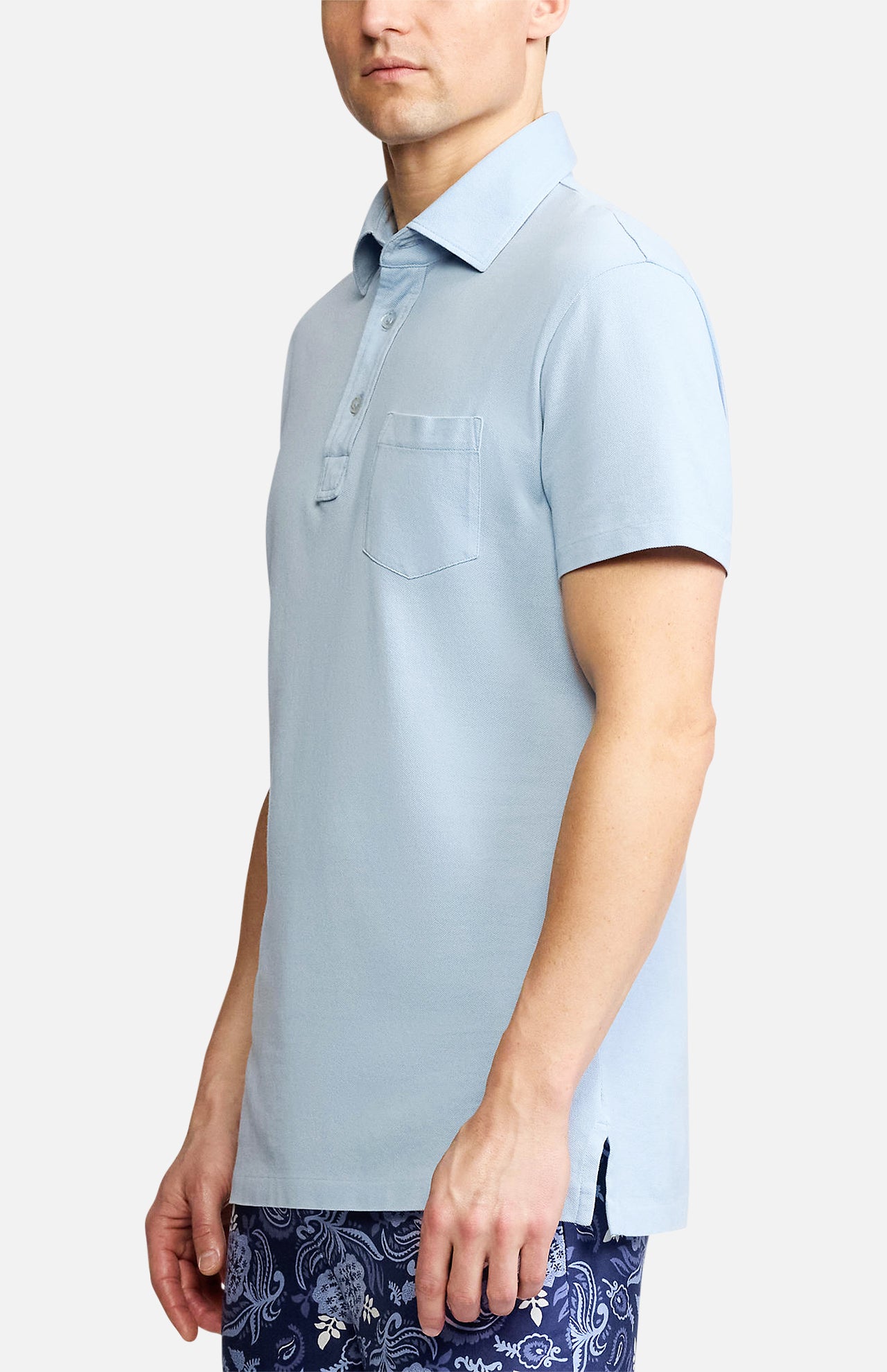 Cotton Pique Short Sleeve Polo Shirt (14666584686955)