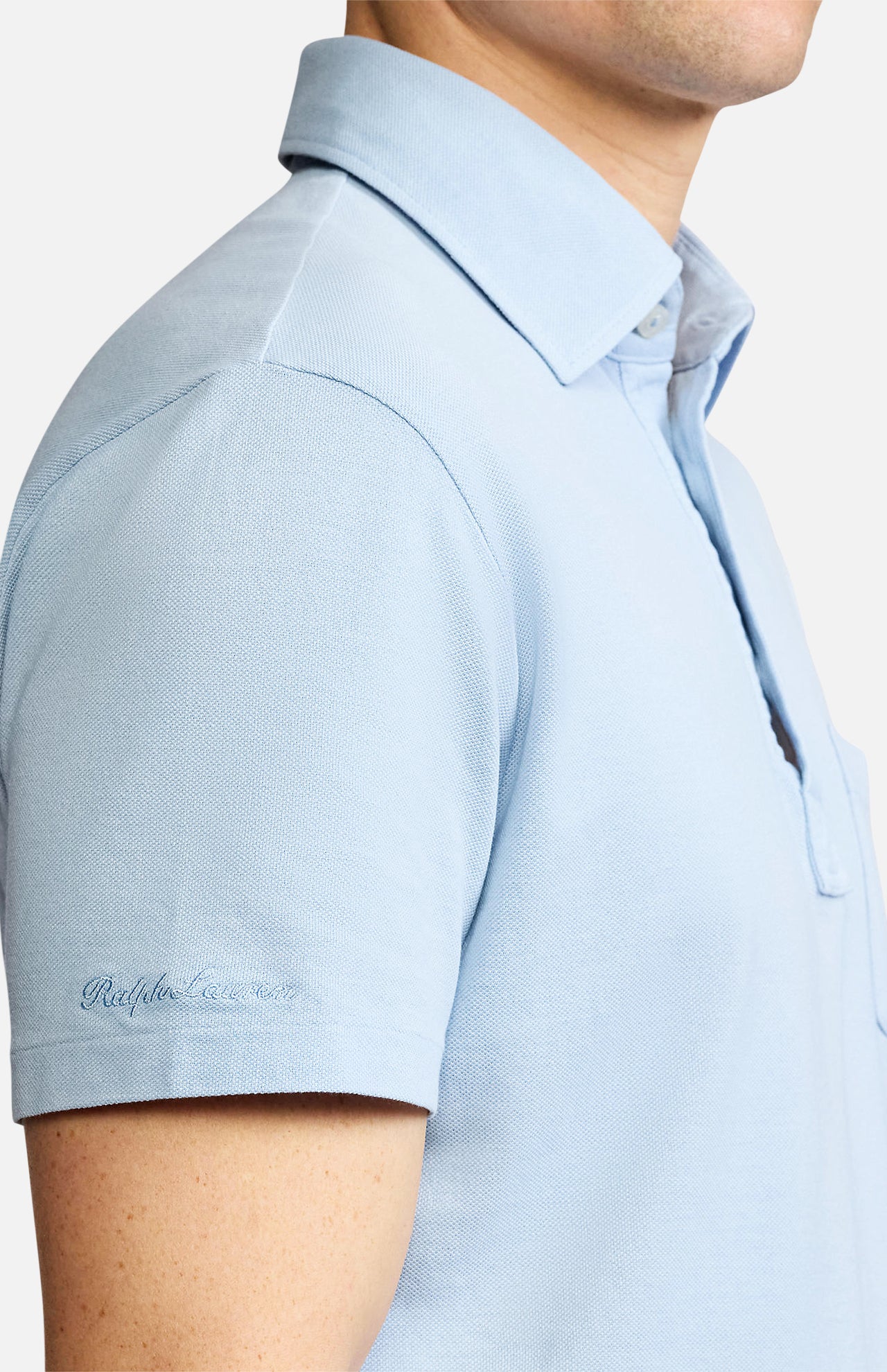 Cotton Pique Short Sleeve Polo Shirt (14666584686955)