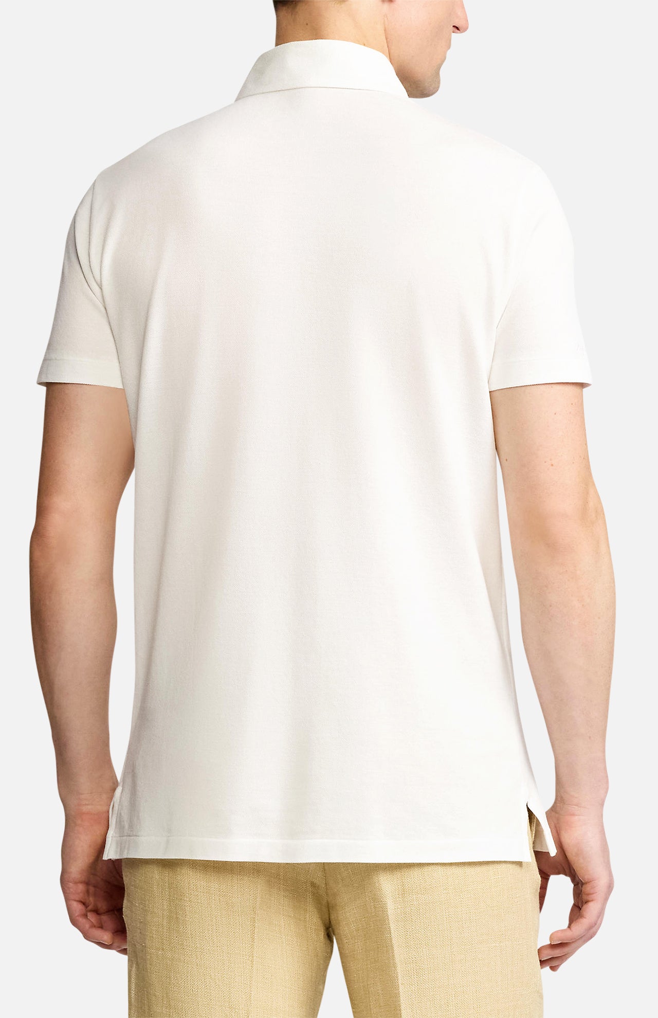 Cotton Pique Short Sleeve Polo Shirt (14666584621419)
