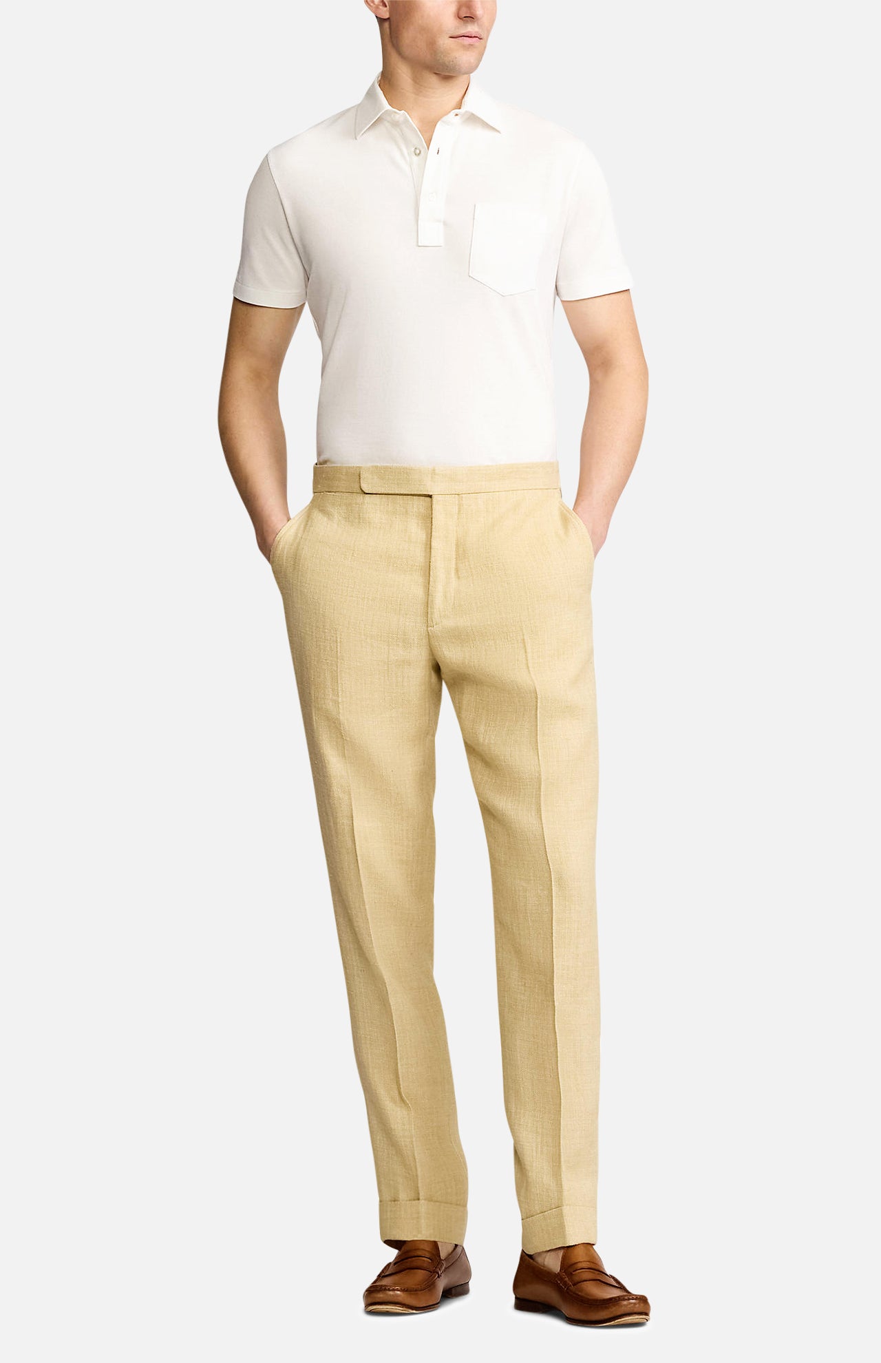 Cotton Pique Short Sleeve Polo Shirt (14666584621419)