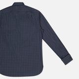 Cotton Poplin Tartan Long Sleeve Dress Shirt (7733400174707)