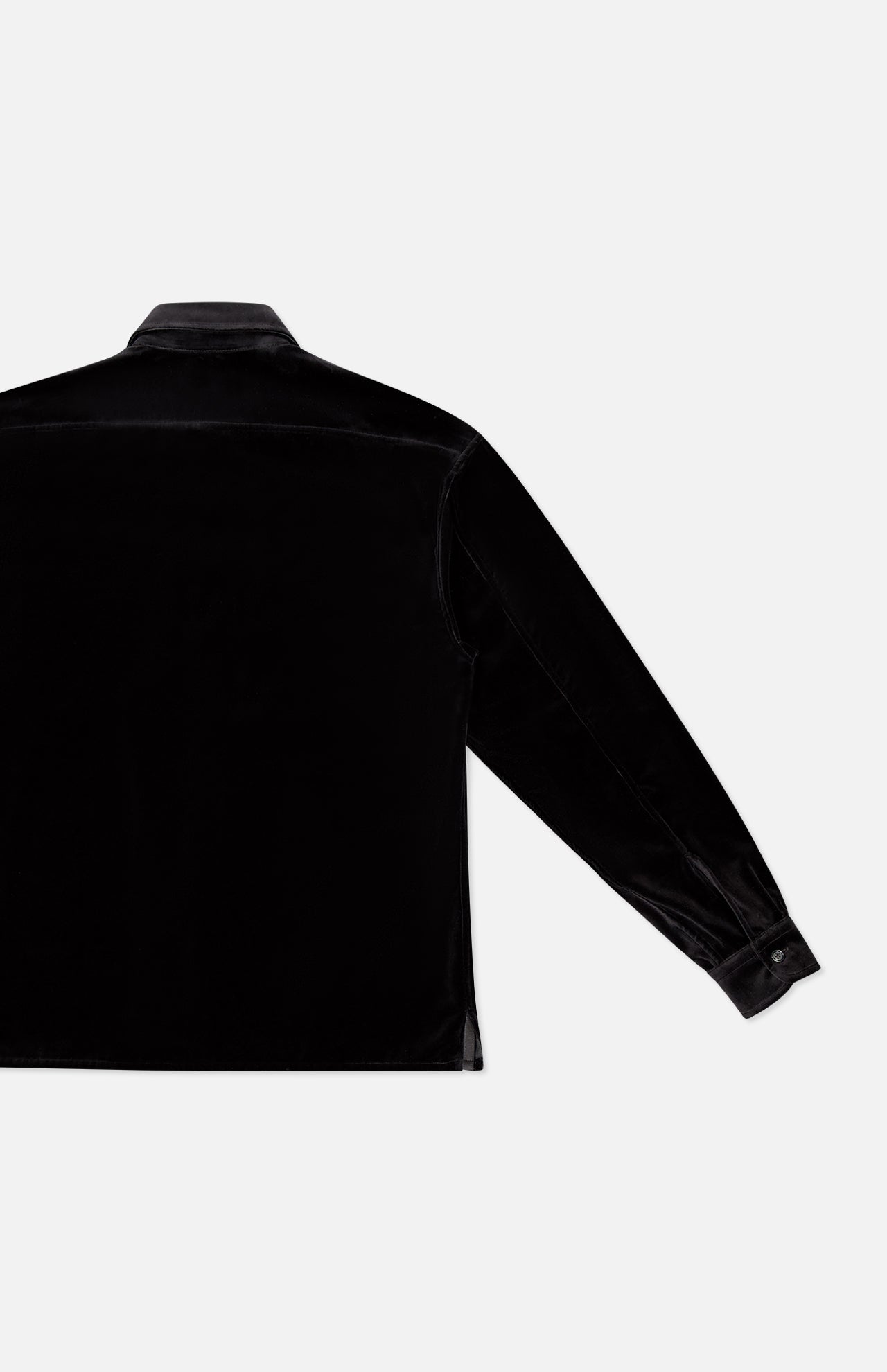 Cotton Velvet Long Sleeve Sport Shirt (7733400698995)