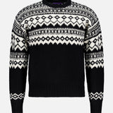 Intarsia Jacquard Crewneck Sweater