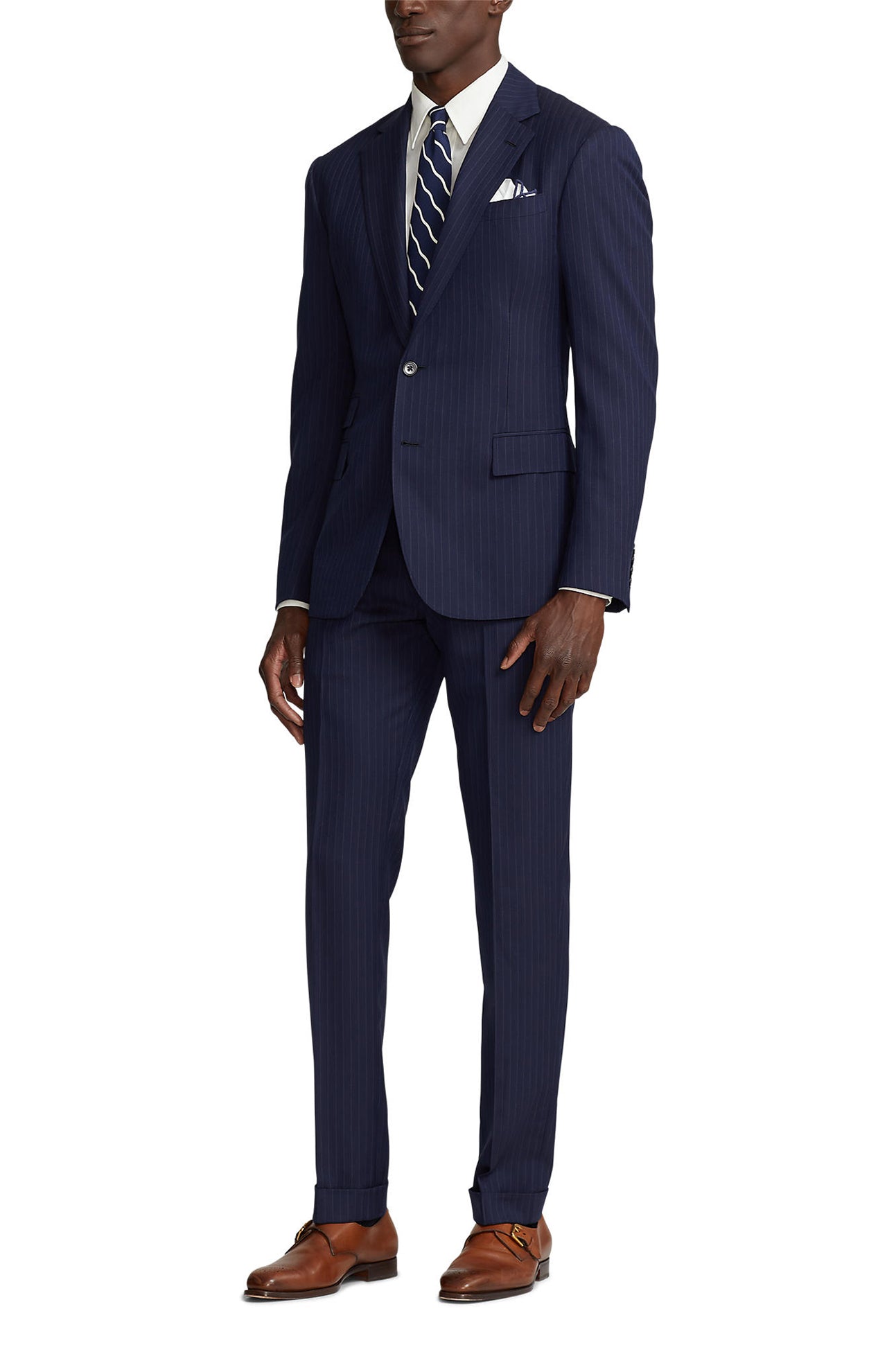 Men's Kent Hand-Tailored Denim Suit Jacket