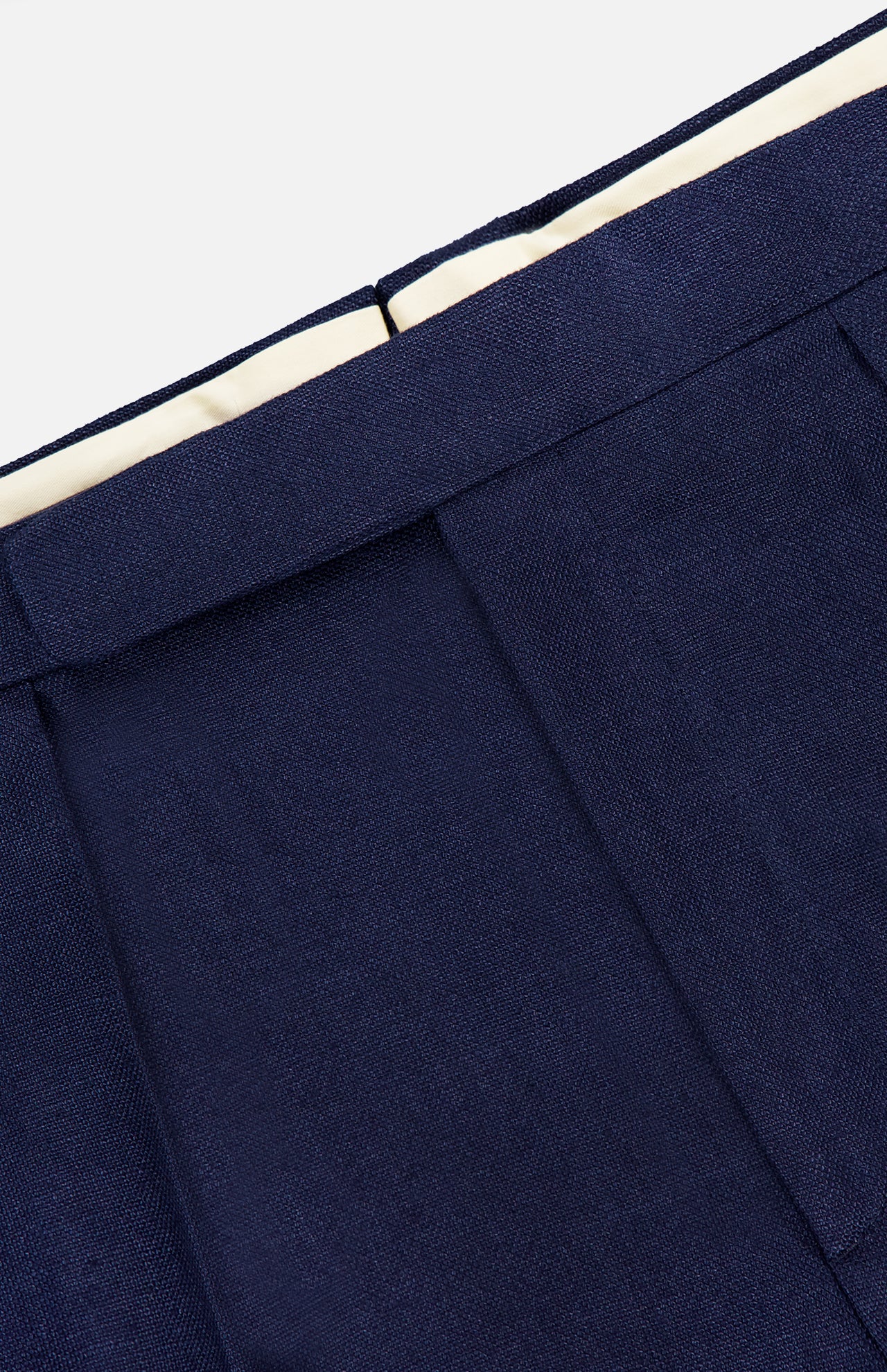 Linen Gregory 2 Pleat Trouser Pant (14666585801067)