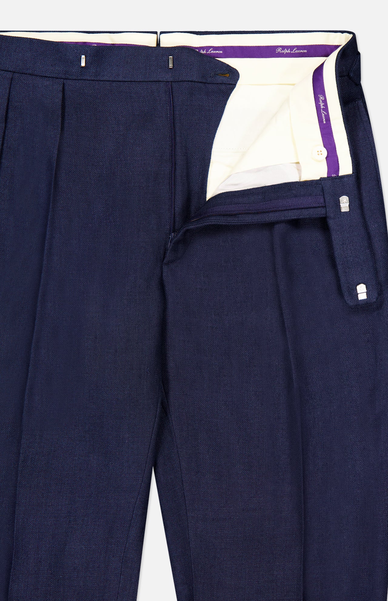 Linen Gregory 2 Pleat Trouser Pant (14666585801067)