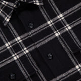 Merino Wool Plaid Long Sleeve Sport Shirt