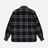 Merino Wool Plaid Long Sleeve Sport Shirt