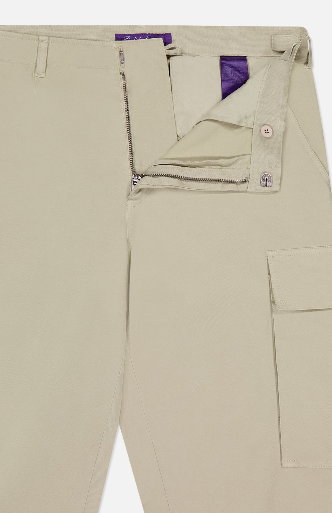 Ralph Lauren Purple Label/グルカパンツ/カーキ Ralph Lauren Purple Label Green Cotton Blend Cargo Pant M