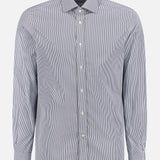 Mini Bengal Stripe Long Sleeve Dress Shirt (7482913849459)