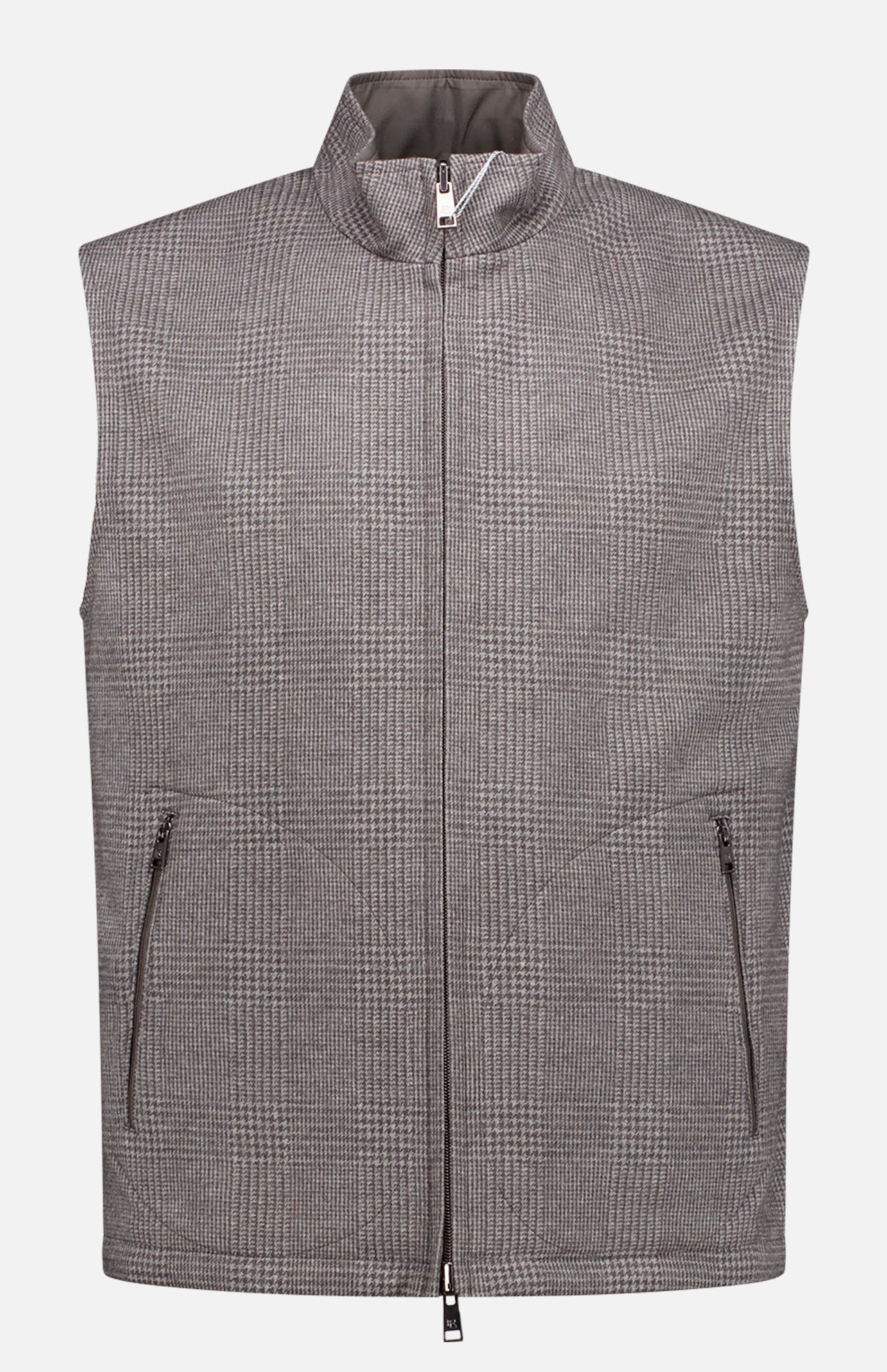 Modern Sleeveless Full Zip Vest (7482913718387)