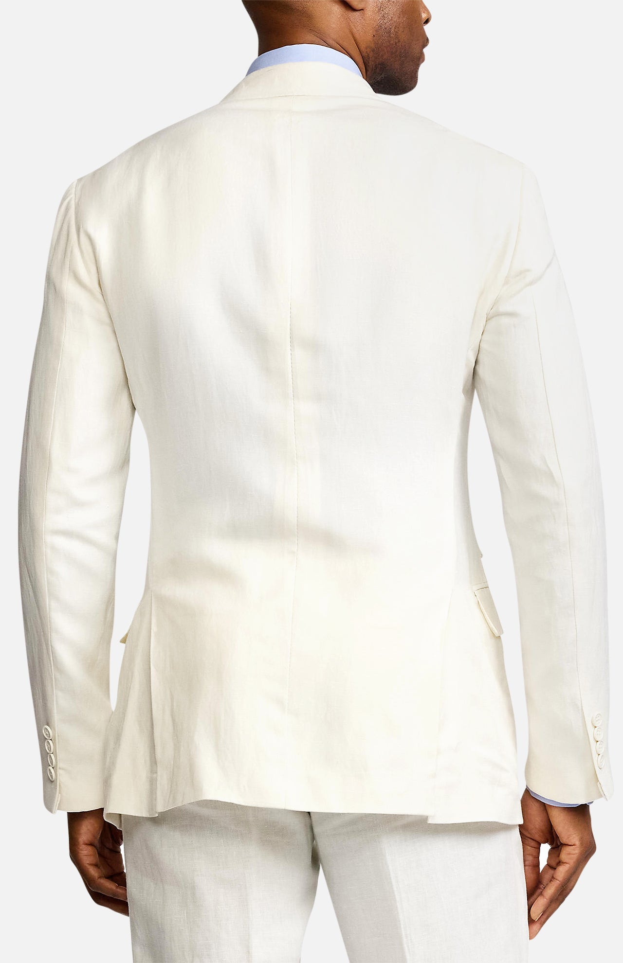 Silk Linen Breasted Sportcoat (14666585571691)