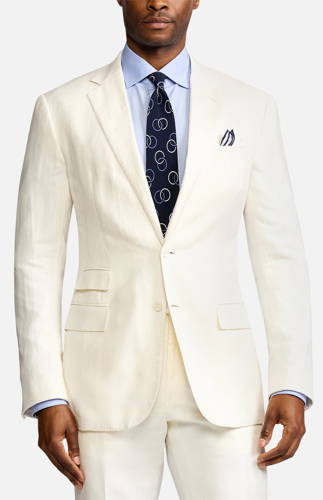 Silk Linen Breasted Sportcoat (14666585571691)