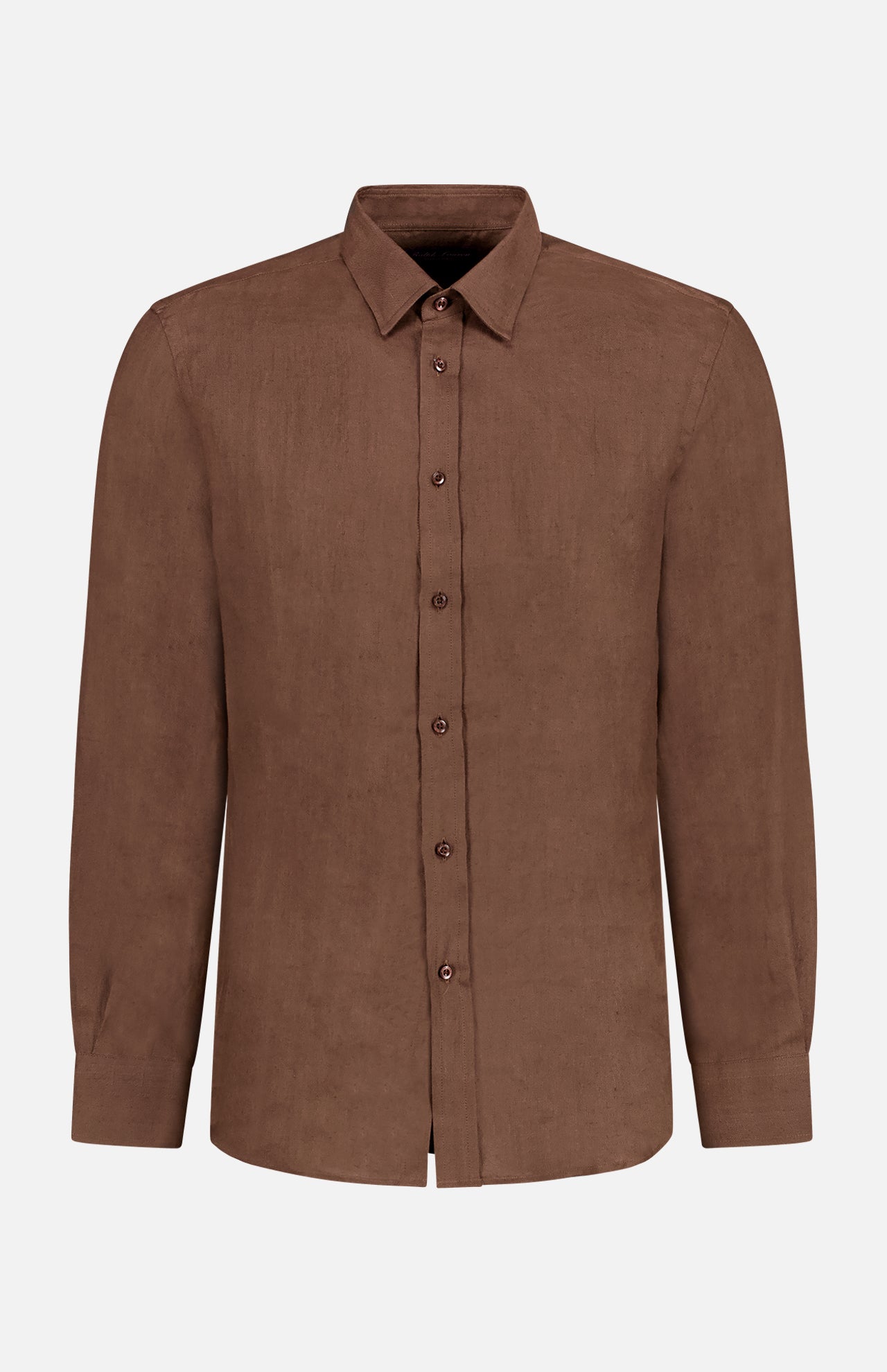 Textured Linen Long Sleeve Sport Shirt (14620488171883)