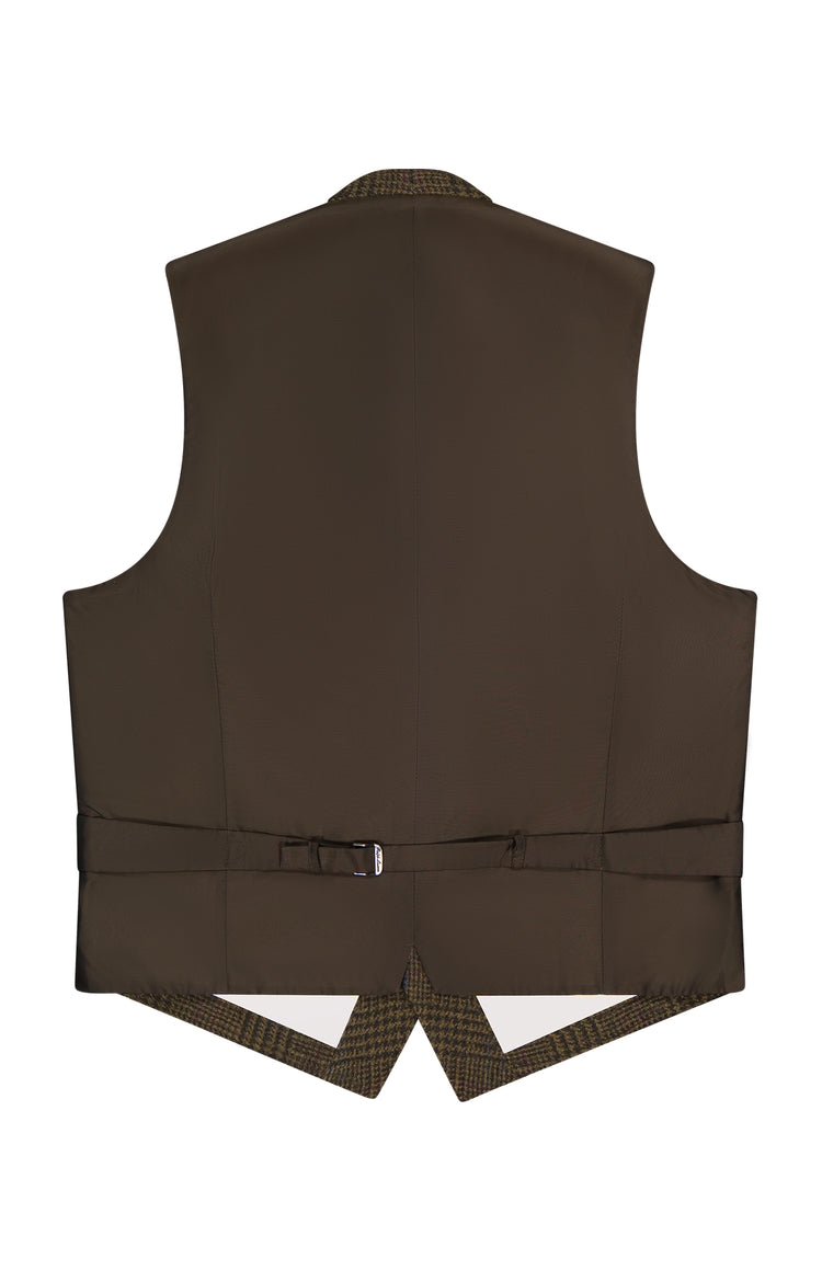 Vintage Plaid Deco Vest (7193754239091)