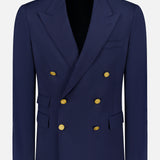 Wool Serge Double Breasted Sportcoat (14691014476139)