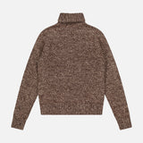 Cableknit Turtleneck Sweater
