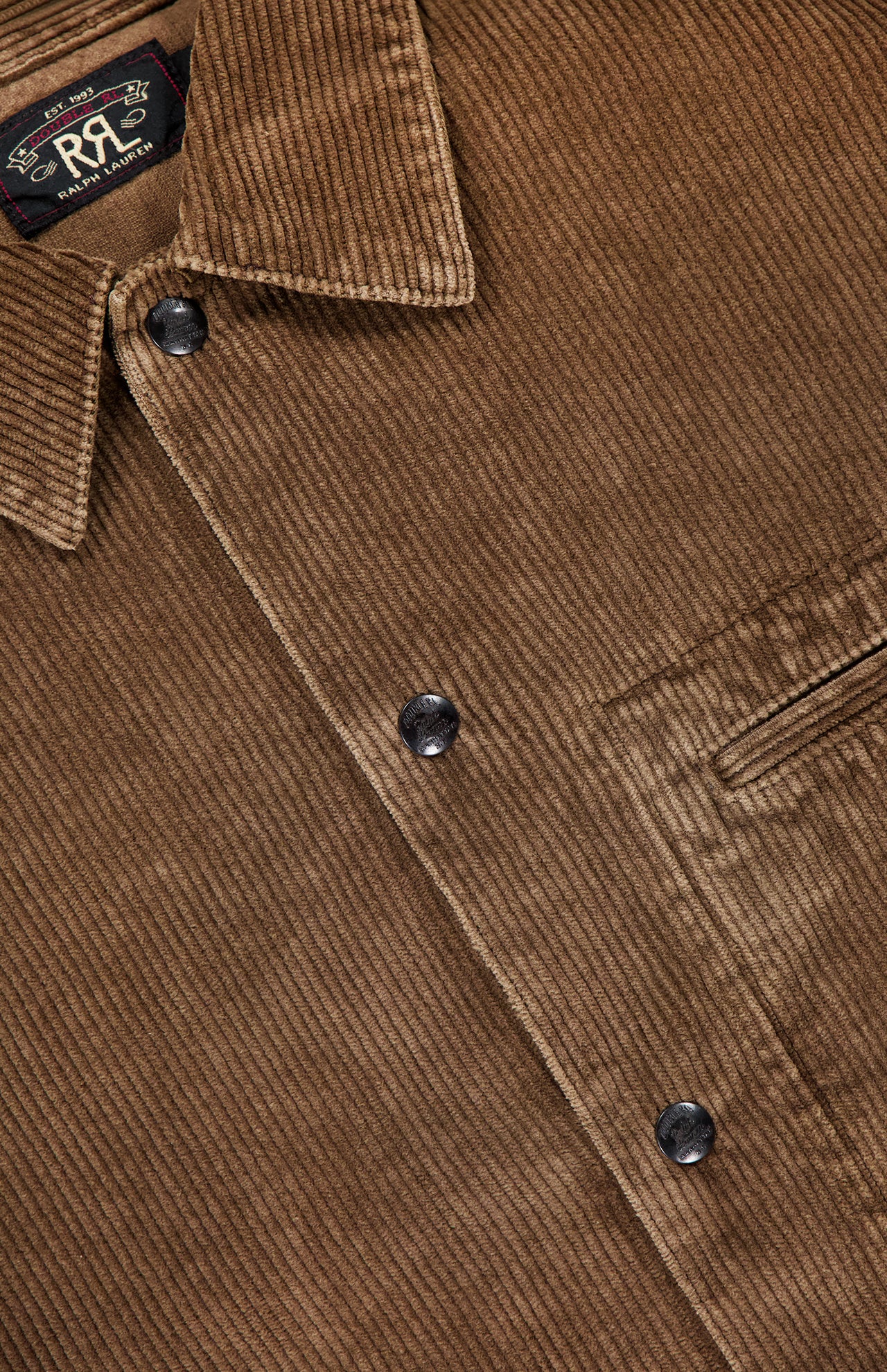 Corduroy 3-Pocket Eastwood Overshirt W/ Patch Repairs (14710248079723)