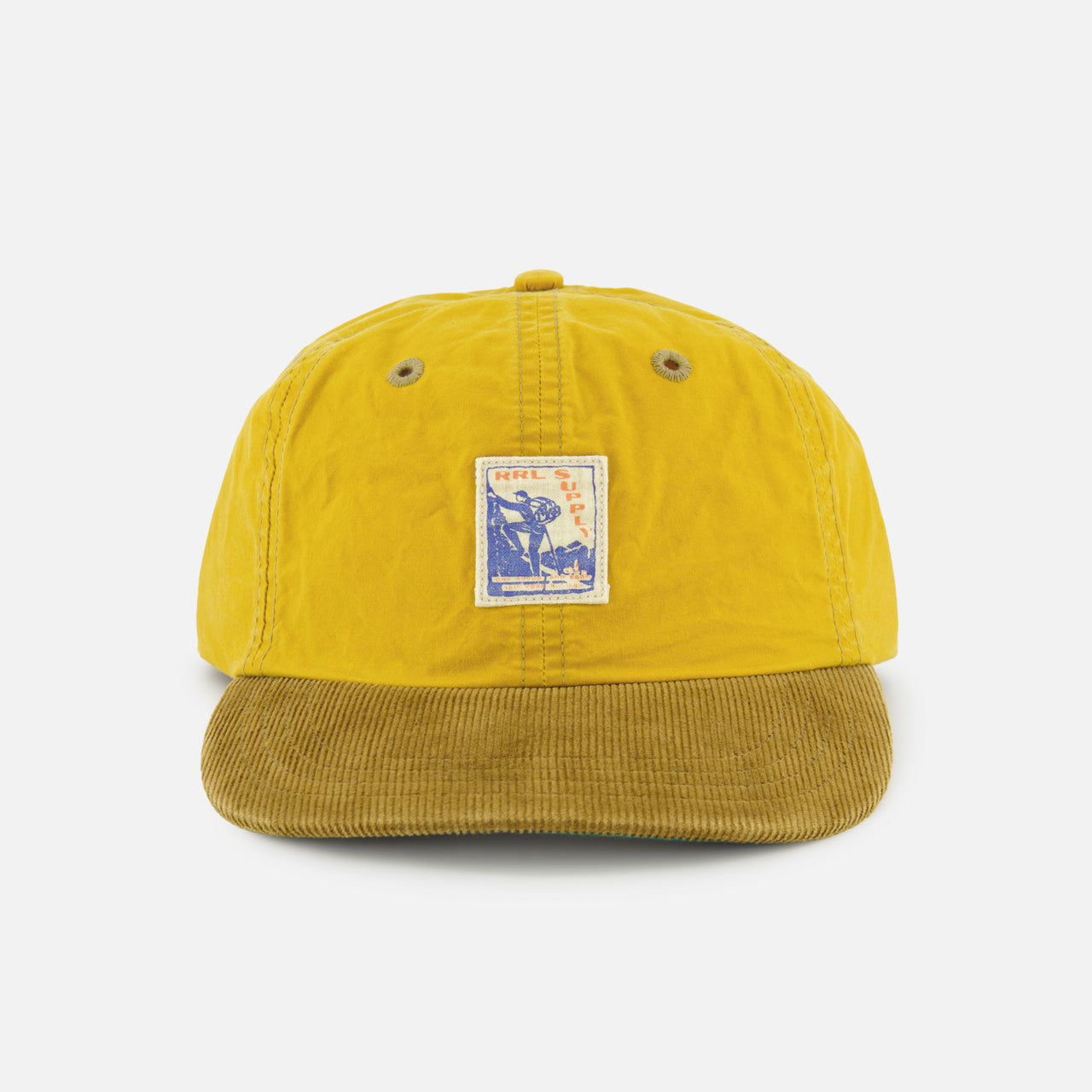 Corduroy "RRL Supply" Logo Sportsman Hat (14702069678443)