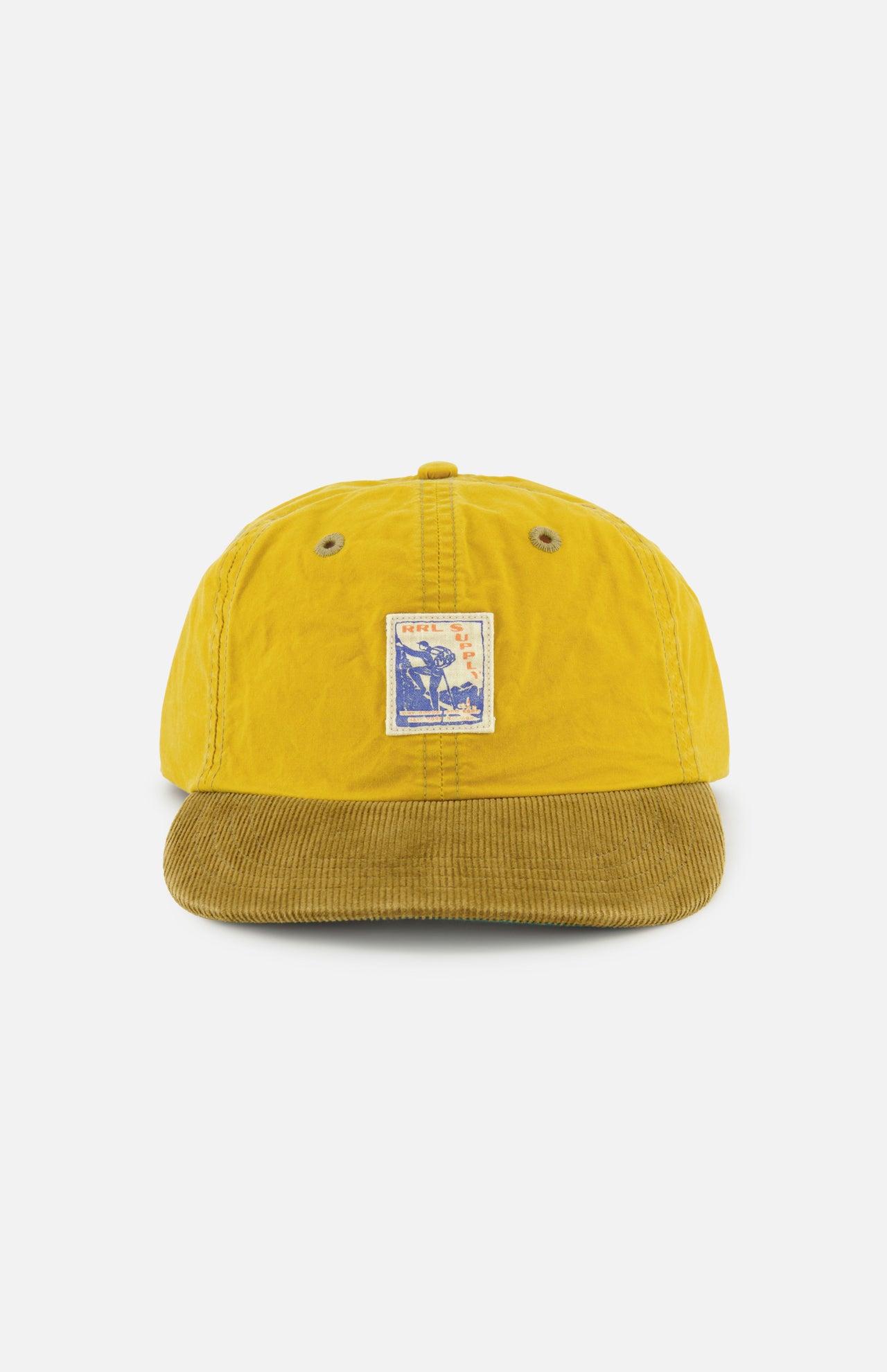 Corduroy "RRL Supply" Logo Sportsman Hat (14702069678443)