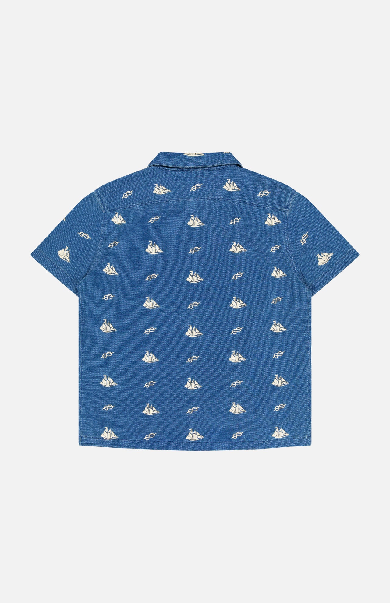 Marshall Embroidered Camp Shirt (14640792273259)
