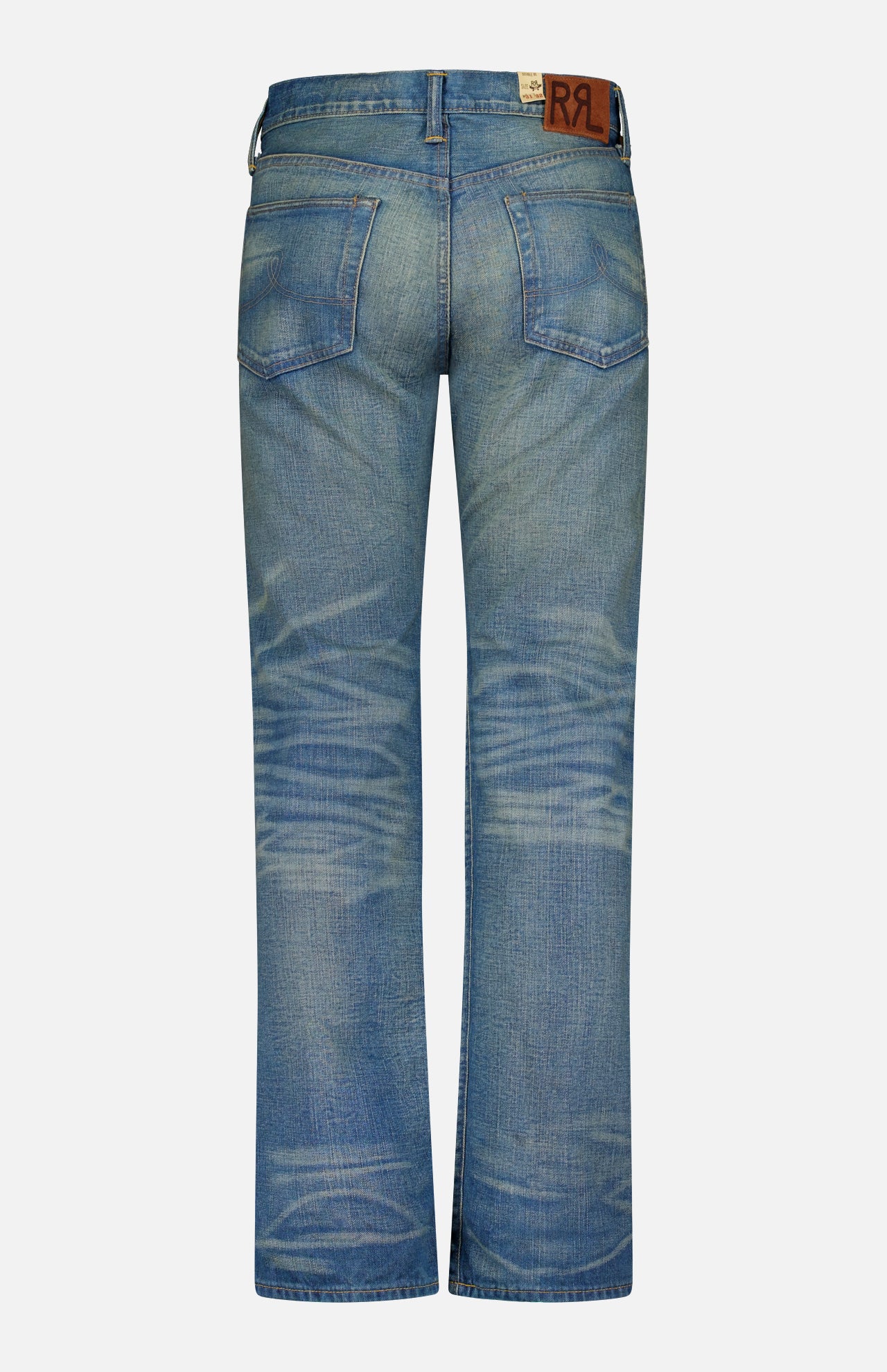 Straight Fit Cotton Selvedge Denim (14702942912875)