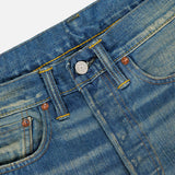 Straight Fit Cotton Selvedge Denim (14702942912875)