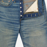 Straight Fit Cotton Selvedge Denim (14702942912875)