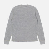 Waffle Knit Long Sleeve Henley T-Shirt (14702943109483)