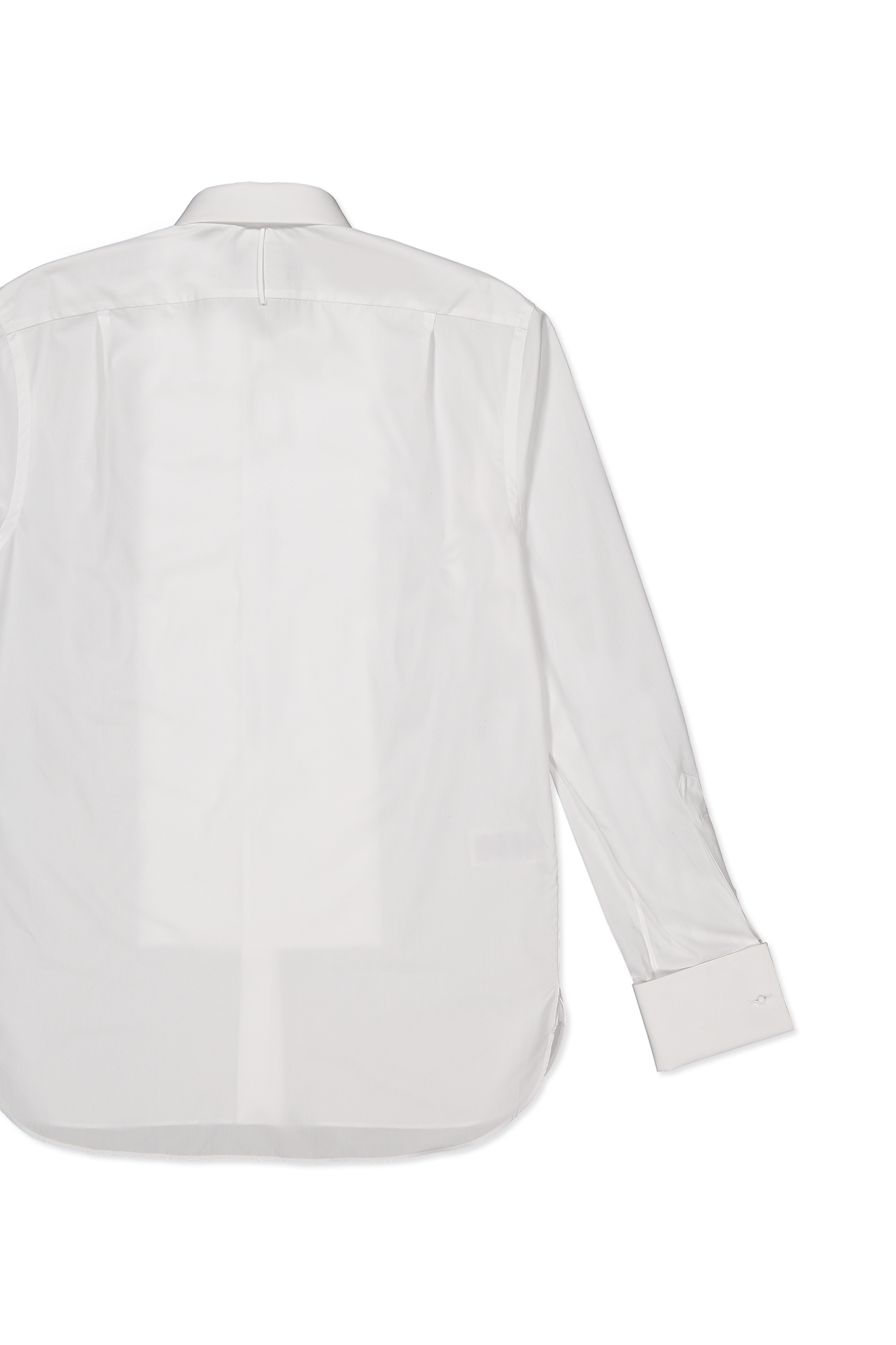 Dexter Pleated Bib Poplin Shirt (7157377990771)