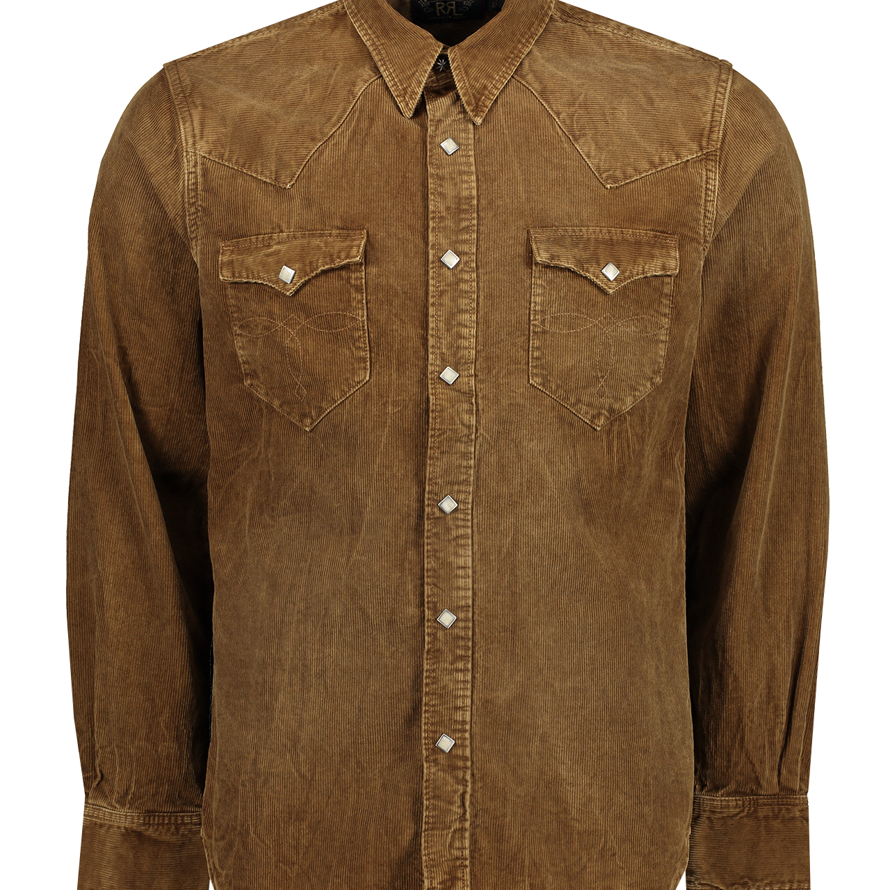 Slim Fit Corduroy Western Shirt (7182466318451)