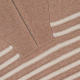 RAG & BONERaven Stripe Half Zip Up SweaterA.K. Rikk's