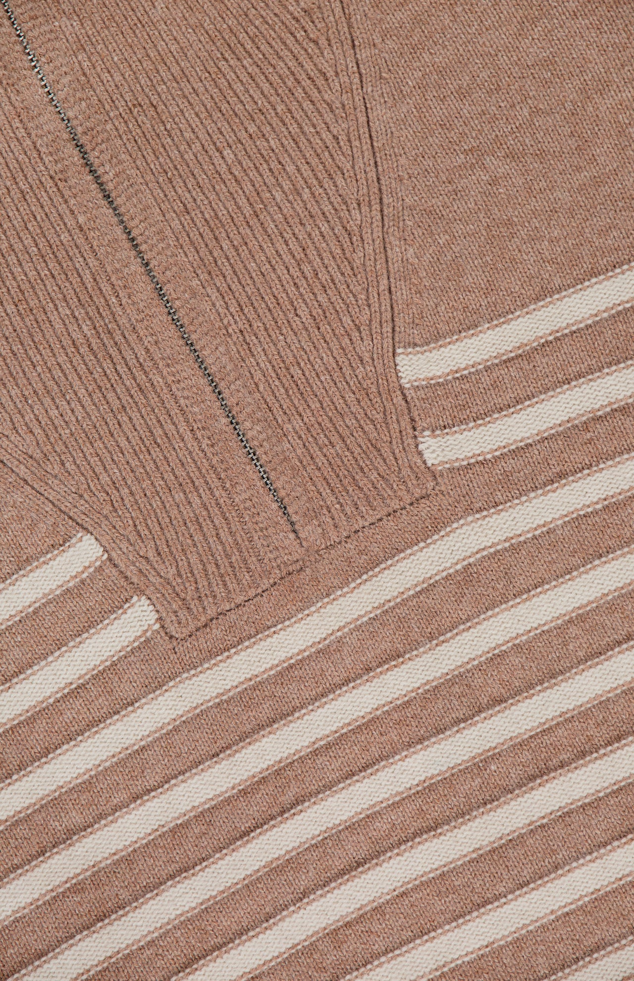 RAG & BONERaven Stripe Half Zip Up SweaterA.K. Rikk's