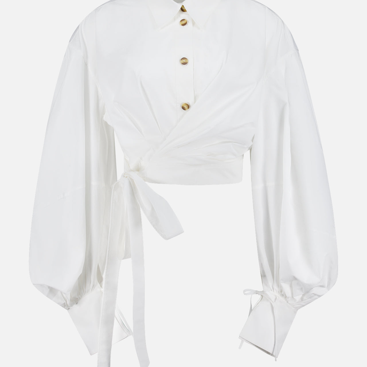 ZIMMERMANNRebellion Poplin Wrap BlouseA.K. Rikk's