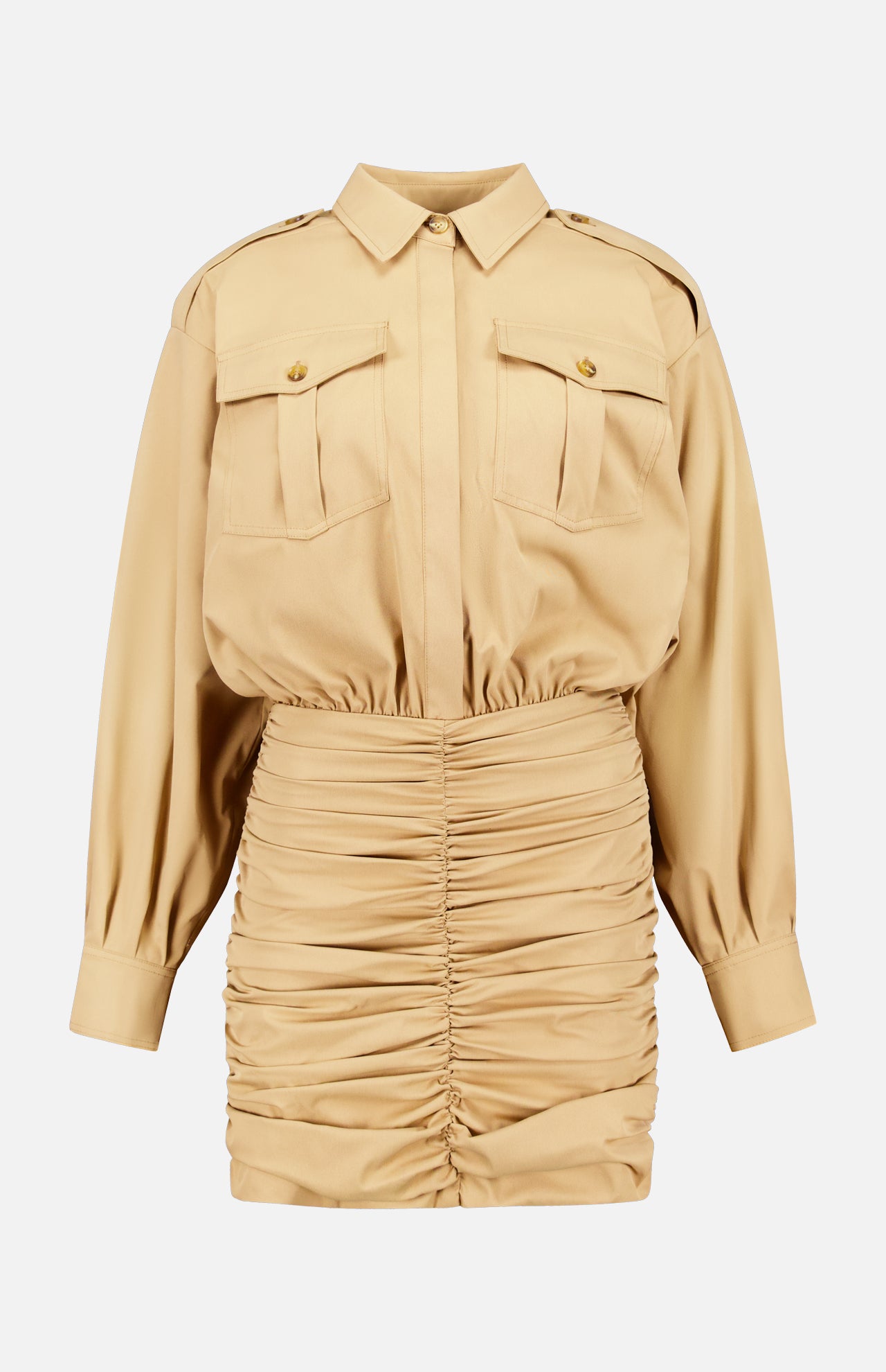 Alphonse Trench Coat Inspired Dress (14671091171691)