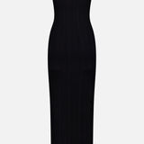 Amber Contrast Knit Maxi Dress (14681357320555)