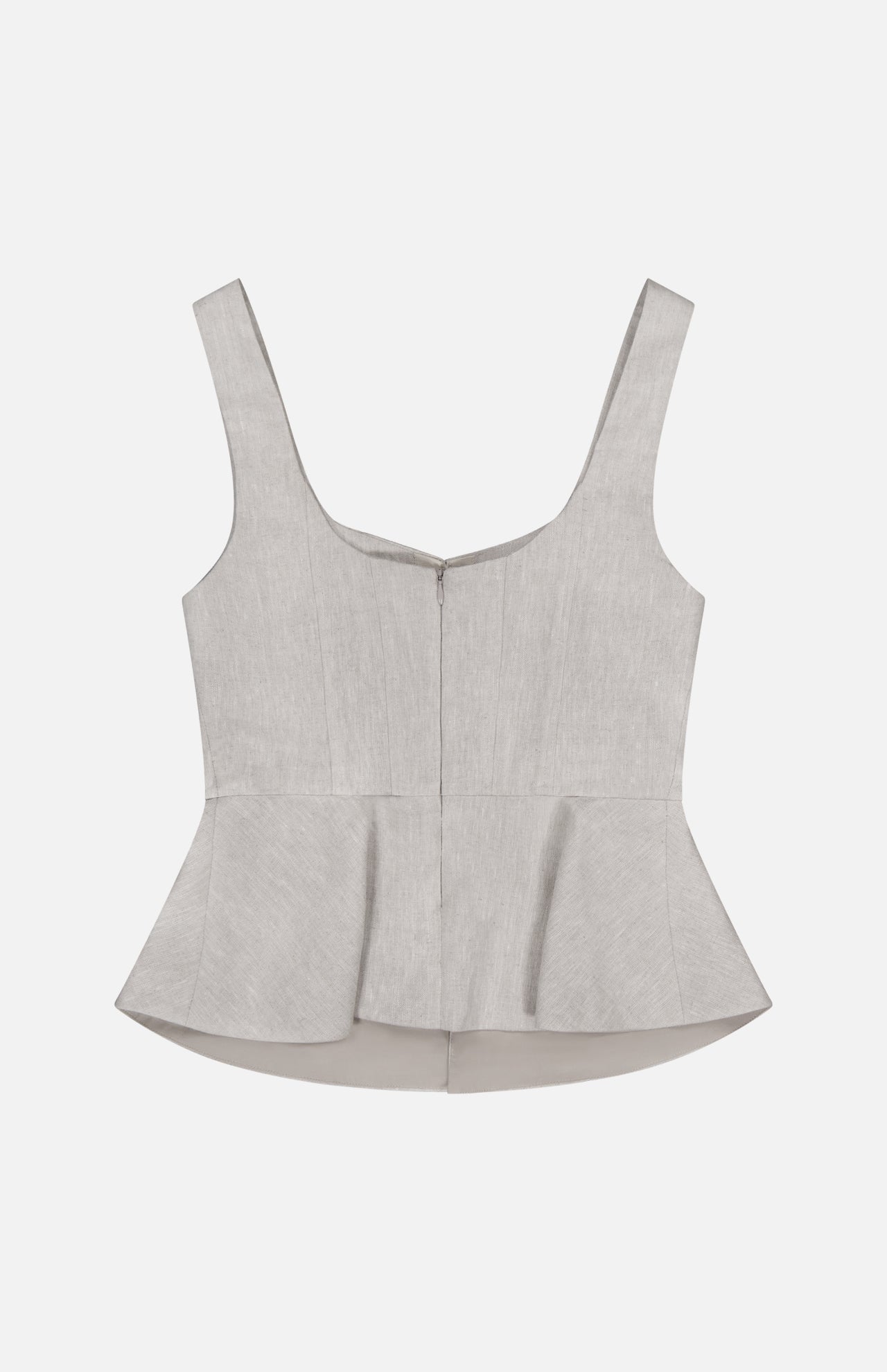 Catalan Lace Front Linen Top (14687654216043)